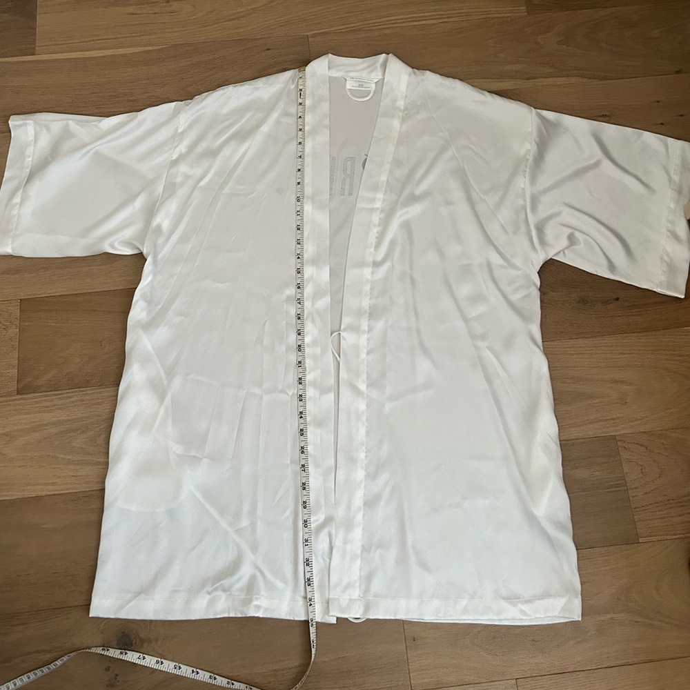 Victoria's Secret Satin “I Do” Bride Robe - White - One Size - Picture 7 of 8